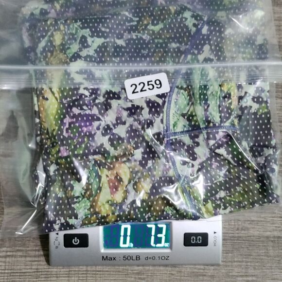 Lululemon Running In The City Mesh Tank Top Size 6 Floral White Multi Pistachio - Picture 12 of 12